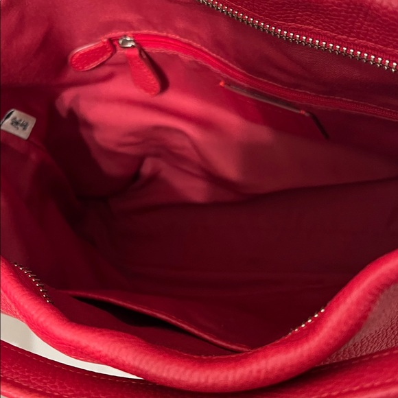 Coach Cherry Red Shoulder Bag - Picture 9 of 10